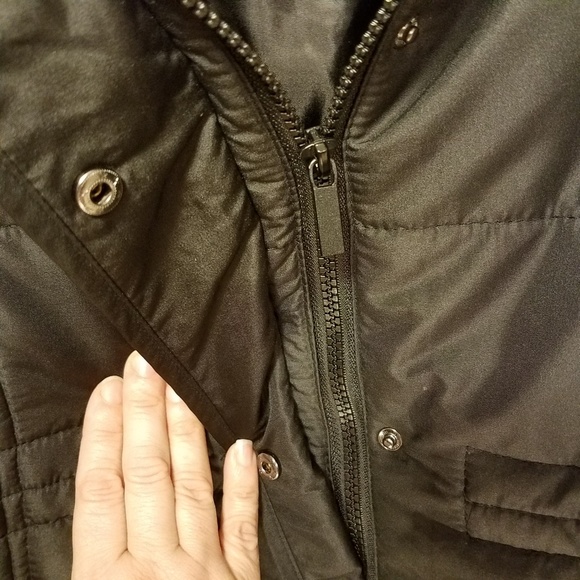 Details XL coat with fur collar - Picture 8 of 8